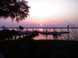 Sunset on the marsh